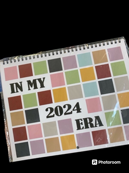 Eras Tour Wall Calendar 2024 - Music Posters Album Cover Desk Poster Canvas Wall Art Calendar 2024 for Girl Boy Teens Wall Decor Fans Gift (Multi color)