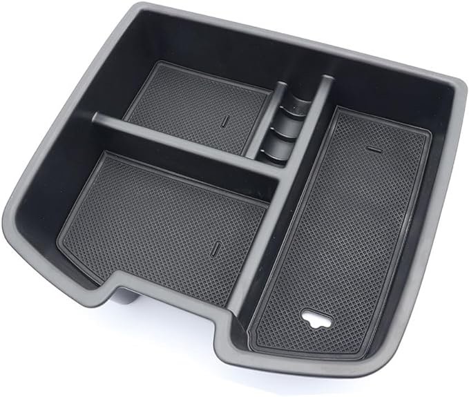 Car Center Console Organizer for 2007-2014 GMC Sierra Chevy Silverado Tahoe Yukon Suburban - GM Vehicles Accessories Replaces 19166288