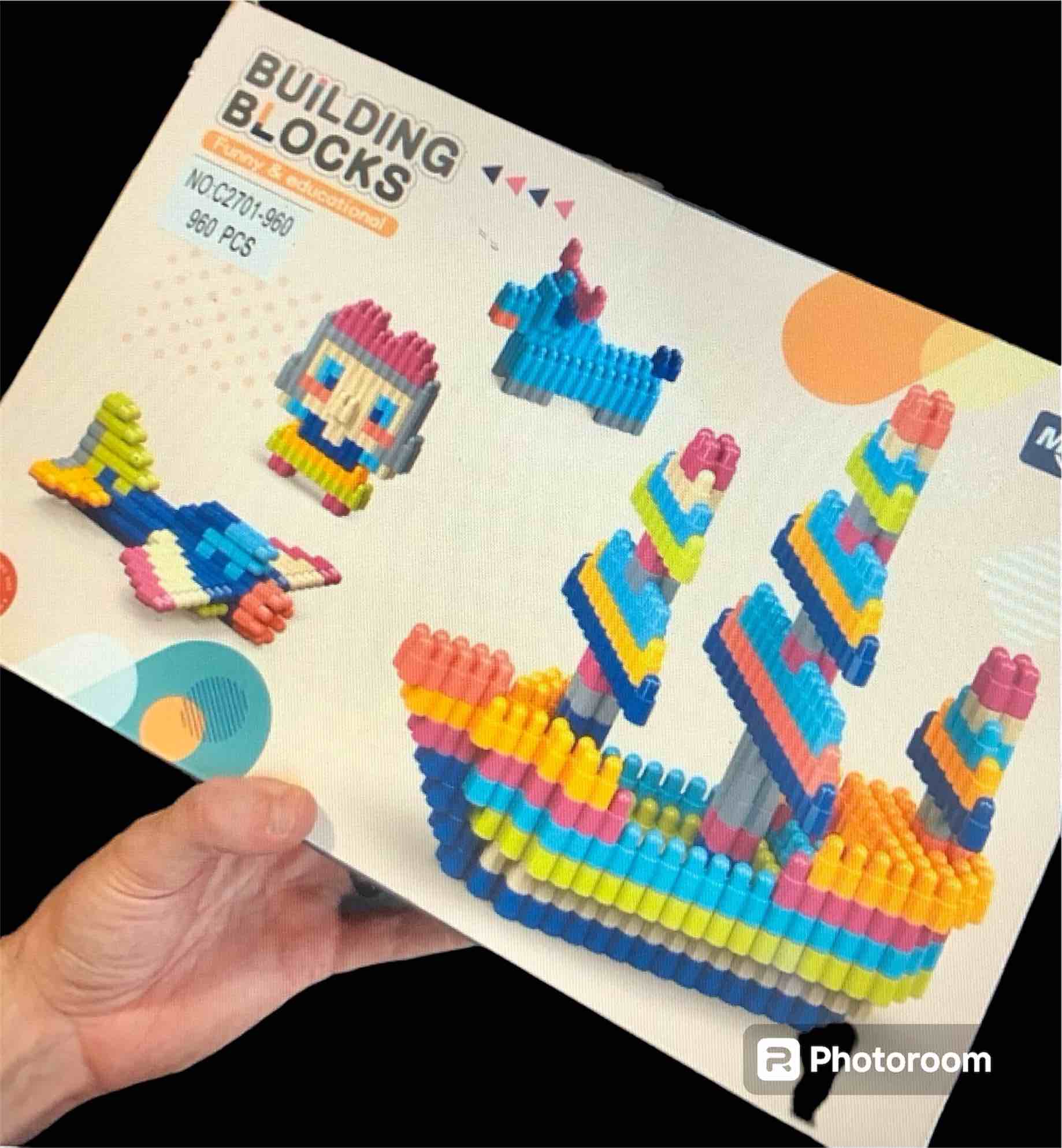 ruizhouking 960 Pcs Building Blocks