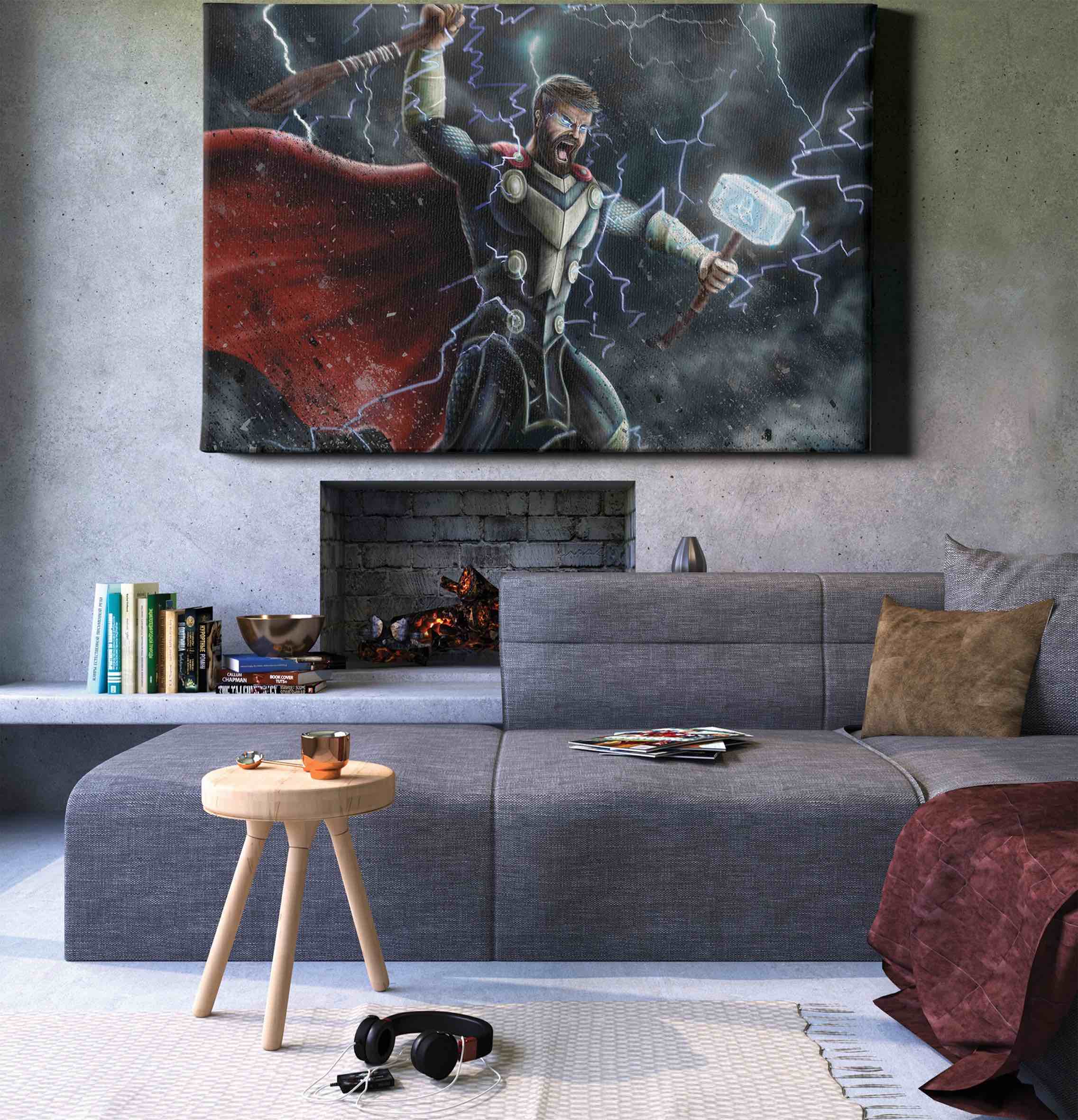 New Broken Hole Wall and Holiday Decoration