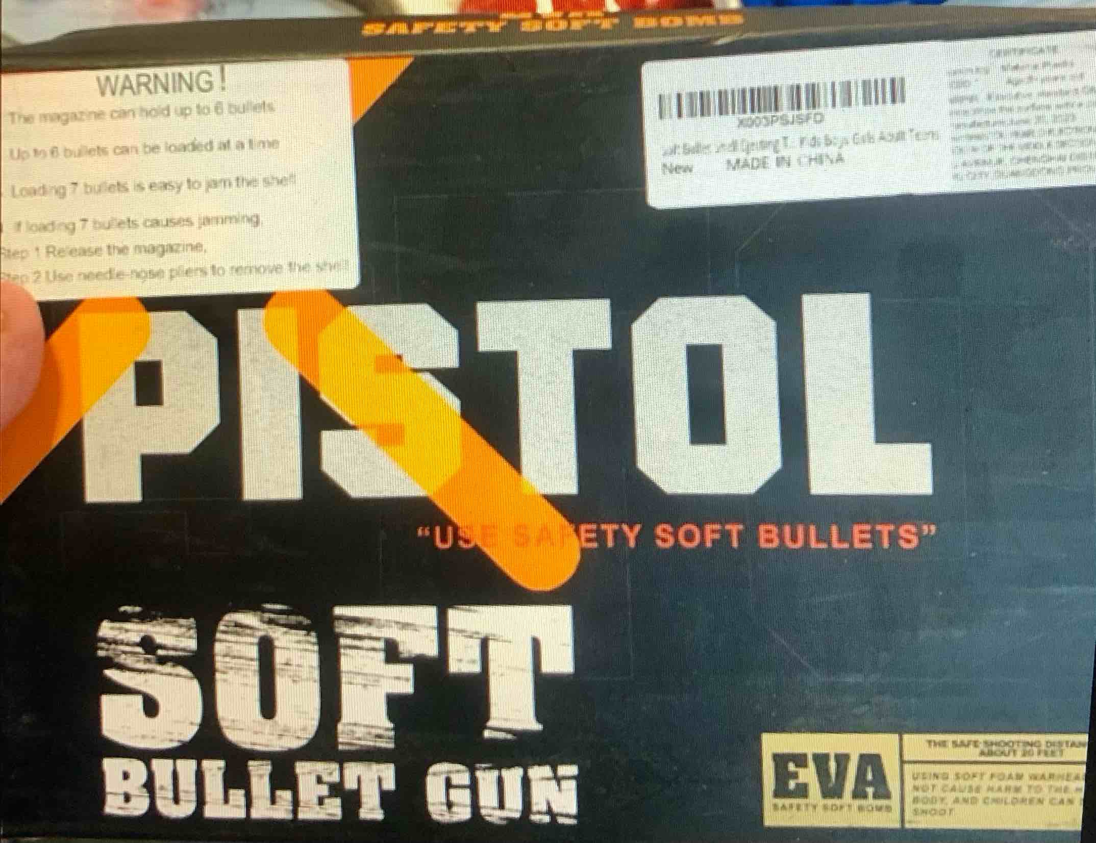 Pistol Soft Bullet Gun