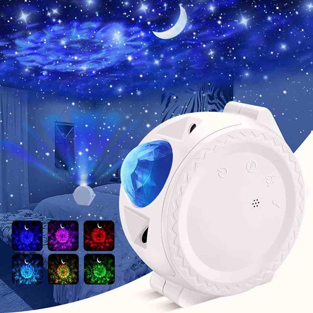 TUDELLO Star Projector, 3-in-1 LED Sky Projector Night Light with 13 Lighting Effects