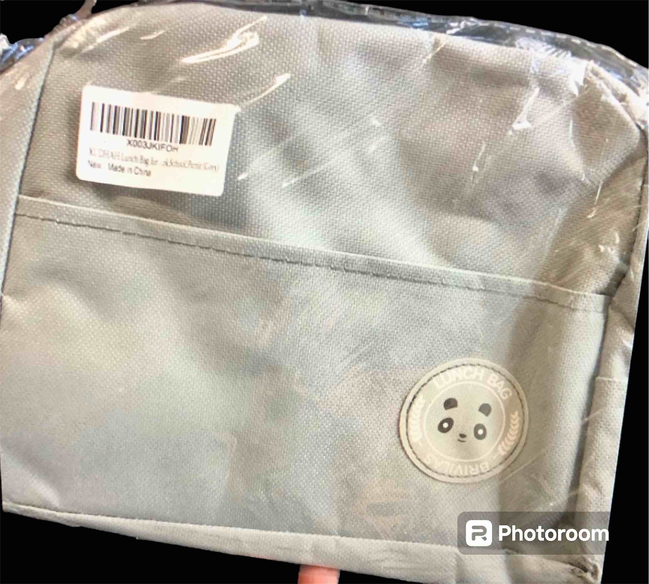 XUDHAH Bag for Men Women,Insulated Container Set,Reusable&Waterproof&Leak Proof Carrier,Suitable for Work(Grey)