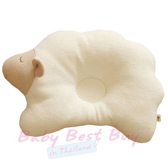 Organic Cotton Baby Protective Pillow (Cloud Lamb) Sleeping Pillow.From Newborn by JOHN N TREE Organic