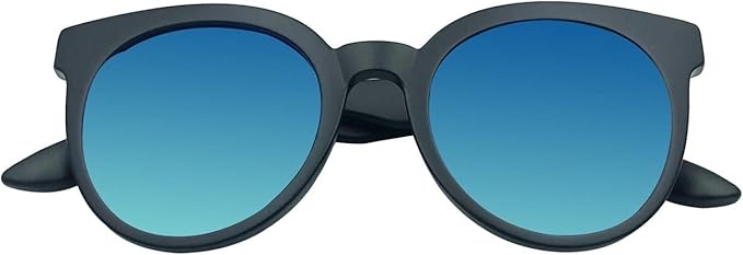 (Orange) Polarized Sunglasses Unisex Universal Round Sun glasses UV Protection Available in All Seasons