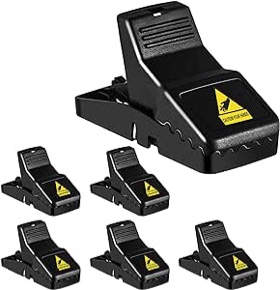 Mouse Traps  Mice Traps for House  Best Mouse Traps for Home  Small Mice Trap Indoor Quick Effective Sanitary Safe Mousetrap Catcher for Family and Pet - 6 Pack
