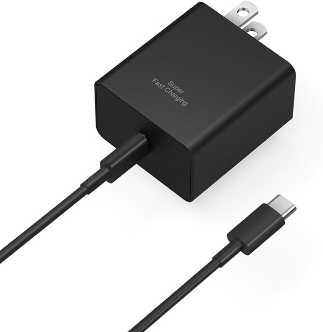 45W Samsung USB C Super Fast Charger, Type C Charger Fast Charging Wall Block with 6Ft Fast Charging Cable for Samsung Galaxy S24 Ultra/S24/S23 Ultra/S23+/S23/S22/S21/S20/Note 20/Note 10