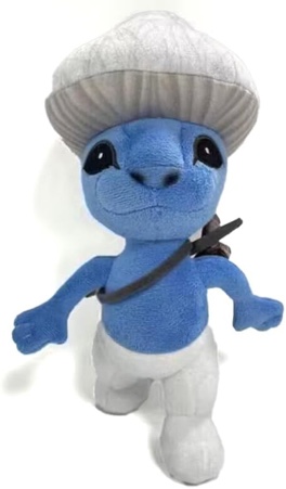OVITTAC Smurf Cat Plush, 9.8" Cute Smurf Cat Plushies Toy,Soft Stuffed Animal Plushie Doll Stuffed Plushie Doll Toys Collectible Gifts for Kids Fans Aldults Birthday