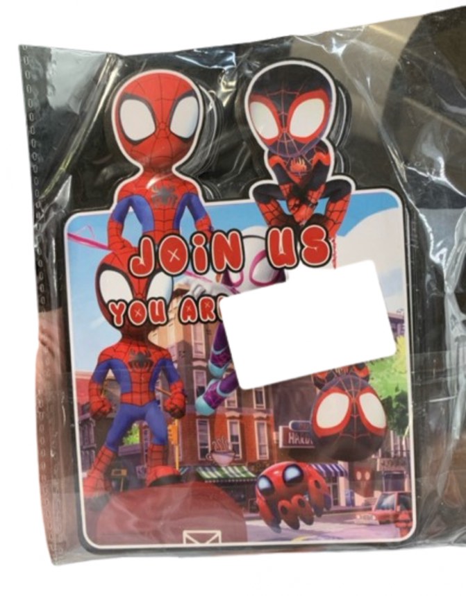 20 Pcs Children's Birthday Party Invitation Cards,Children's Party Supplies?Children's Birthday Party Invitation Cards for Kids Birthday Party Decoration (blue)