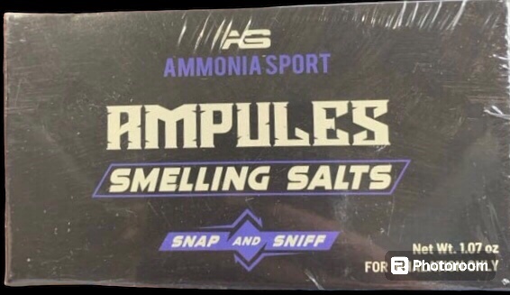 Amonia Sport Ampules Smelling Salts