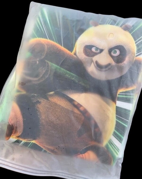 Generic 3Dprint Teen Cute Panda Casual Cartoon T-Shirt Boys and Girls Round Collar Anime Shirt