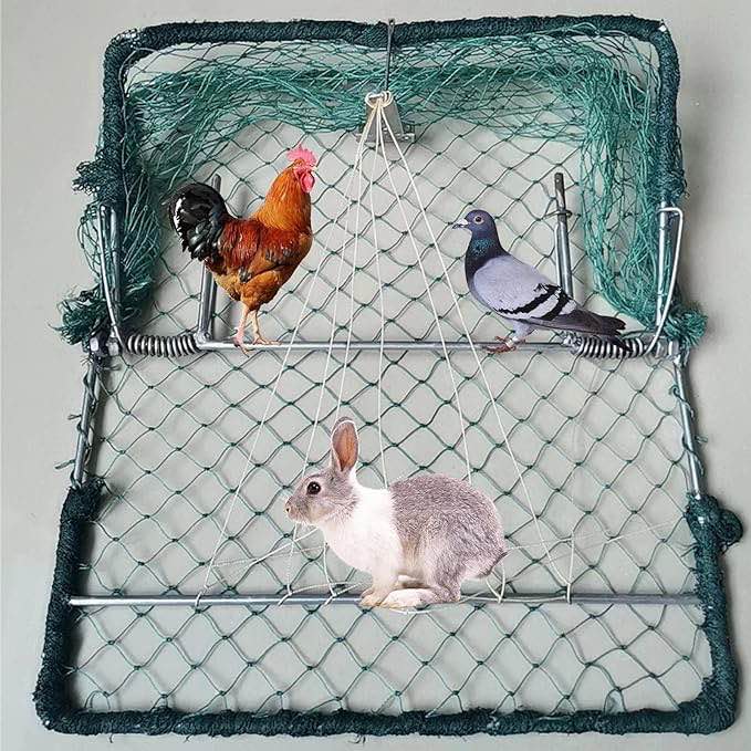 Bird Net Dird Net Trap Live Dove Mousetrap Rabbit Hunting Quail Cage Sparrows Squirrels Trapping Bird Trap