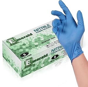 100 Blue Nitrile Medical exam Gloves Powder Free 3.5 Mil- Small