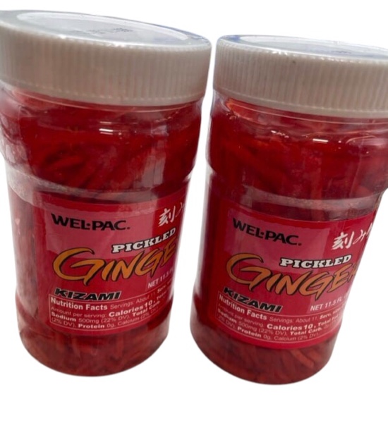 Wel-Pac Kizami Shoga Pickled Ginger, 11.50 FZ