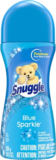 Snuggle Scent Shakes in-Wash Scent Booster Beads, Blue Sparkle, 9 Ounce