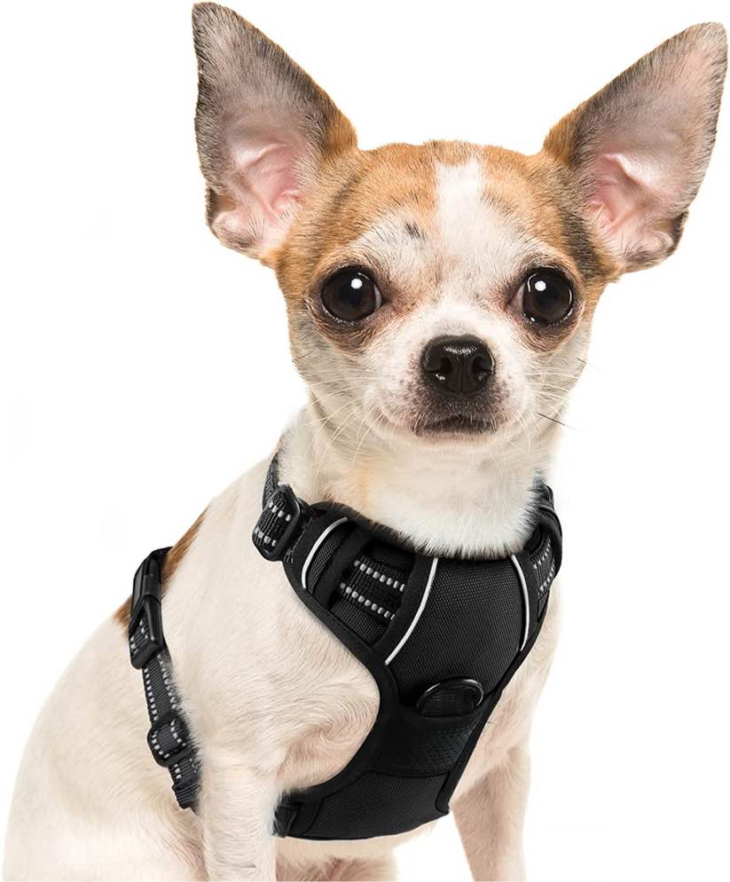 Eagloo Dog Harness Small, No Pull Pet Harness Adjustable, Front Clip Vest Soft