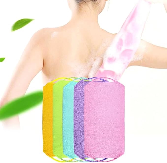 Body Cleaning Exfoliating Rub Washcloth for Shower and Bath