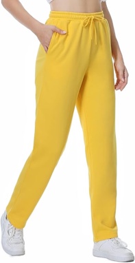 (X-Large) Women?s Sweatpants Antistatic Micro Fleece Sweat Pants with Pockets Straight Leg Sweatpant for Women