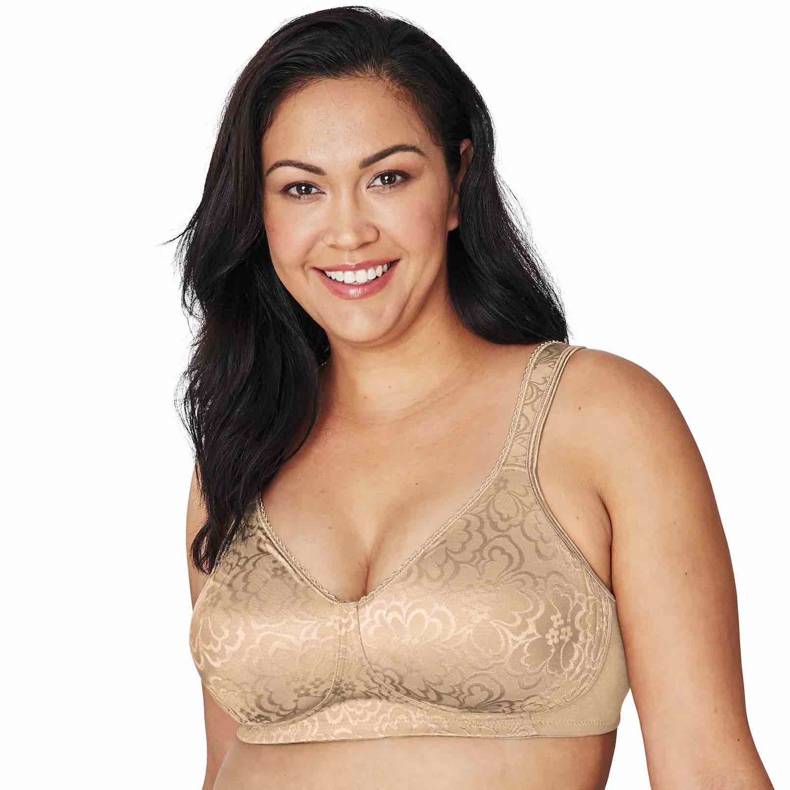 Playtex® 18 Hour® Ultimate Lift & Support Wireless Bra 4745 (34C, Nude)