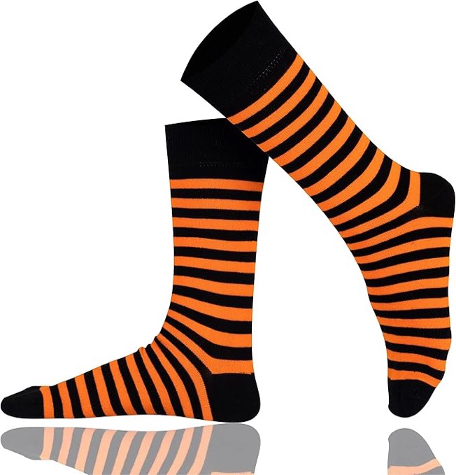 Mysocks Colourful Stripe Socks Combed Cotton Socks (7-11 UK)
