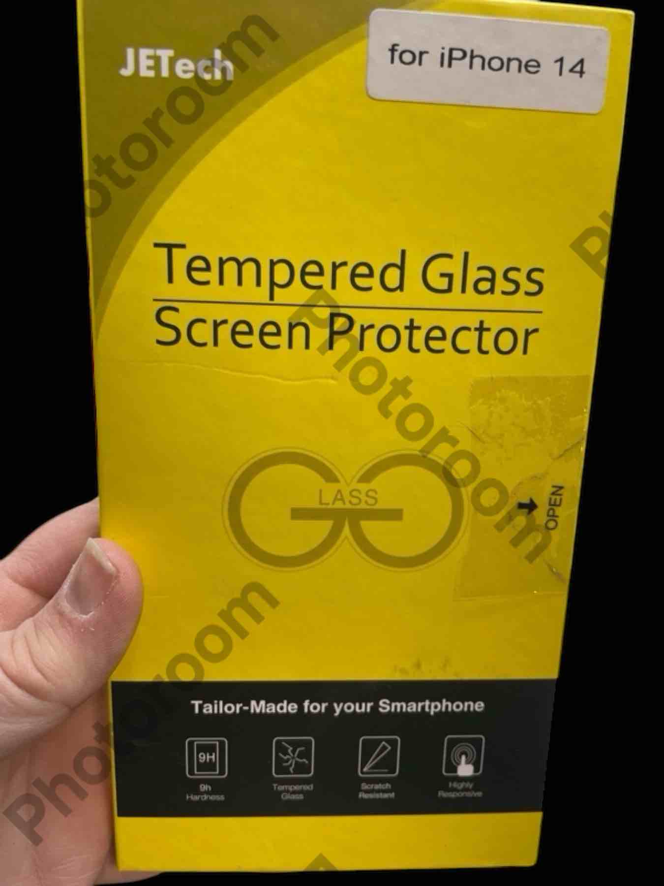JETech Tempered Glass Screen Protector for iPhone 14