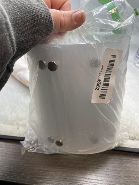 Clear Card Cover with Snap Button