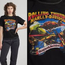 (Size 2XL) Vintage Style Rolling Thunder Shirt