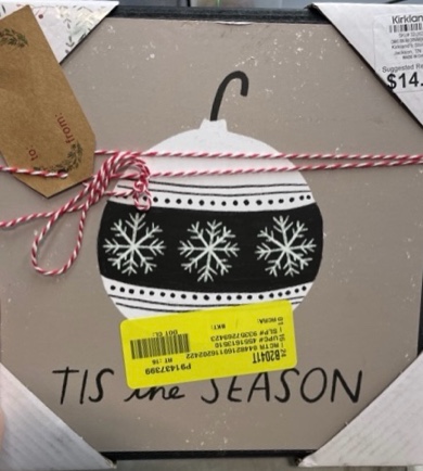 Kirkland’s Tis The Season Wall Decor