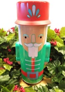 (No Lid) Nutcracker Metal Tin