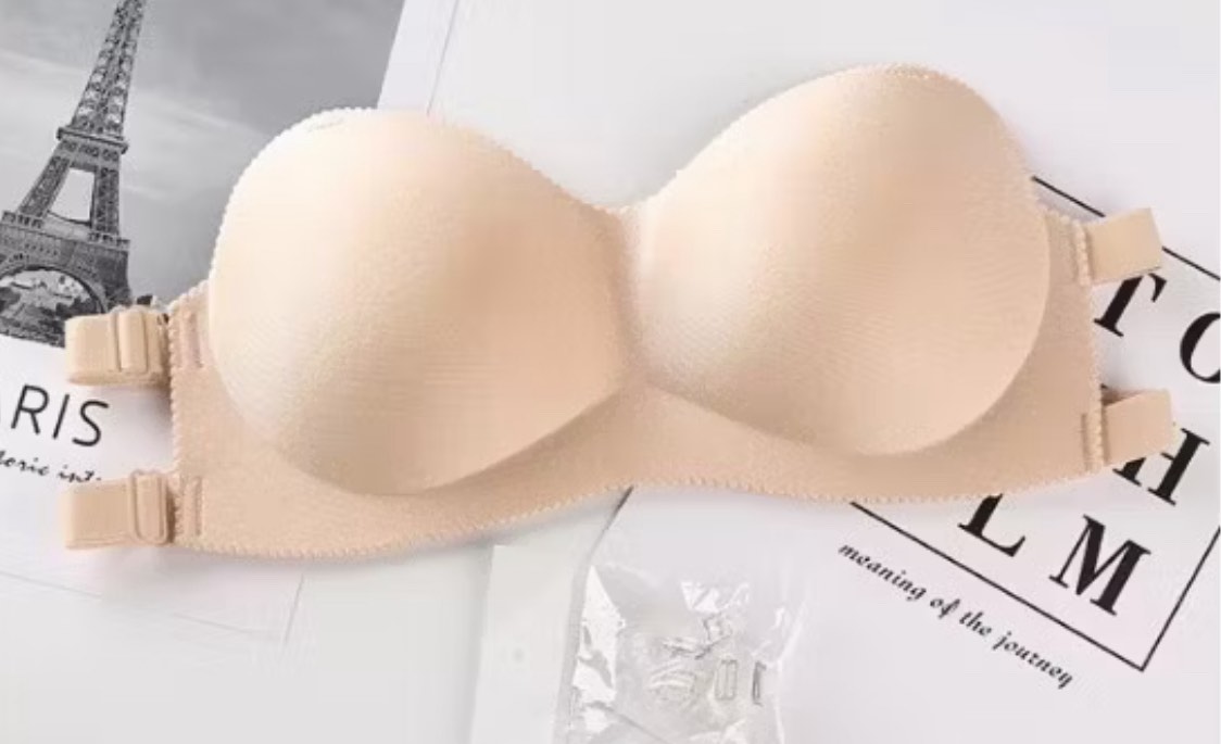 Push Up Bralette Seamless Tube Top Bra 36C