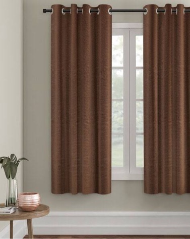 Brown Curtain for Sala Set