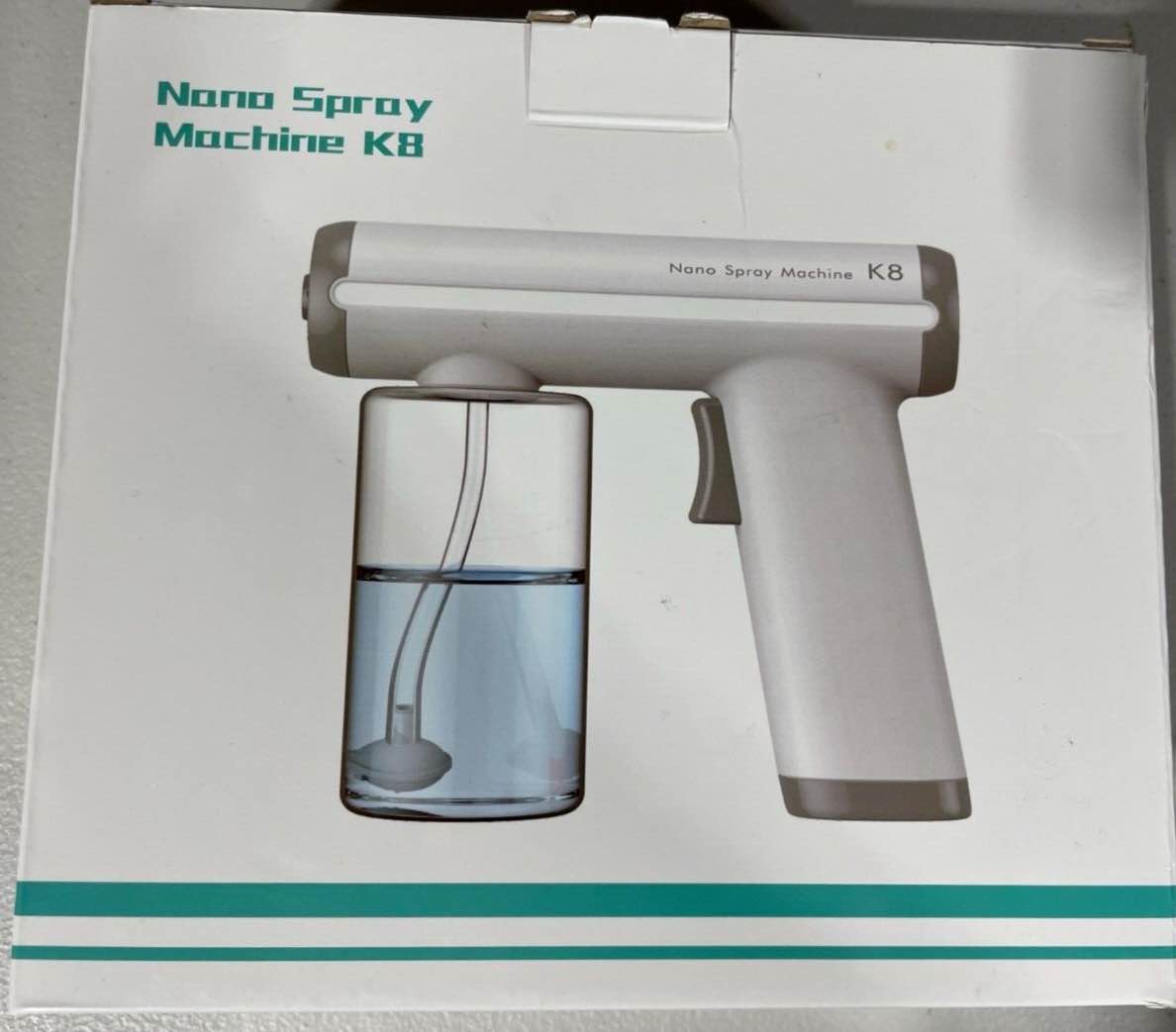 Nono K8 disinfectant fogger machine hand held steam gun rechargeable