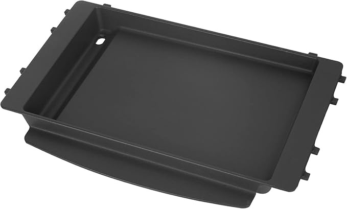 7658 Grill Griddle Insert for Weber Spirit II E-310 II E-210 Grill Parts Spirit 200 300 Series, Cast Iron Slate Griddle for Weber Genesis Silver B C 1000-5000 Grill Grate Accessories 7597