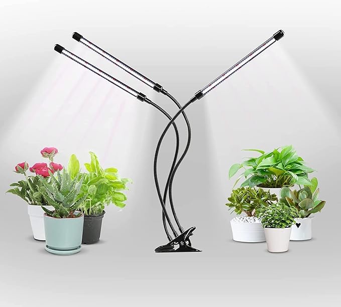 LED Grow Lights, HitLights 3 Head Plant Grow Lights