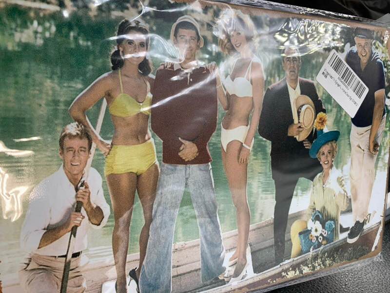 Vintage Metal Tin Signage Funny Metal Posters gilligans Island Comedy Sitcom Series Television 2 Movie Bedroom Bar Kitchen Home Decor Sign Gift 8X12 "