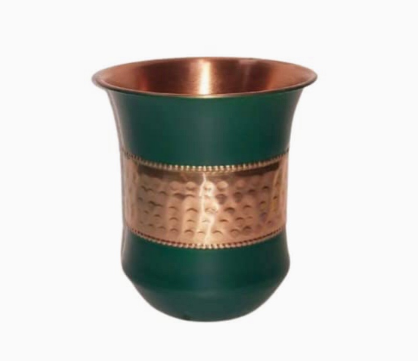 Ornate Internationlal 16 Oz Black Matte Moscow Mule Copper Cup