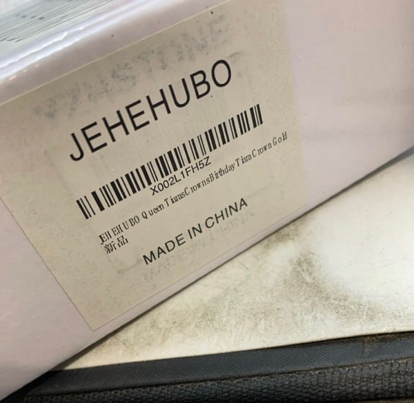 JEHEHUBO Queen Tiaras Crown Gold