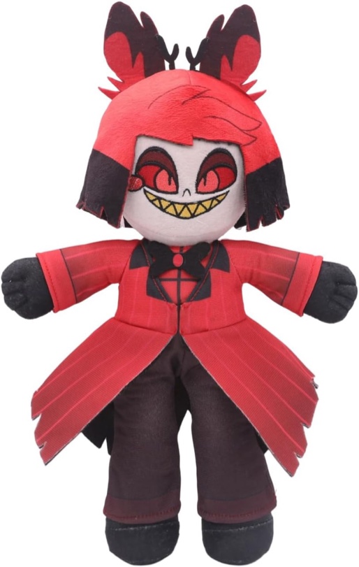 BAEHEU Alastor Plush Toy Doll Plushies Gift Stuffed Figure for Birthday Christmas