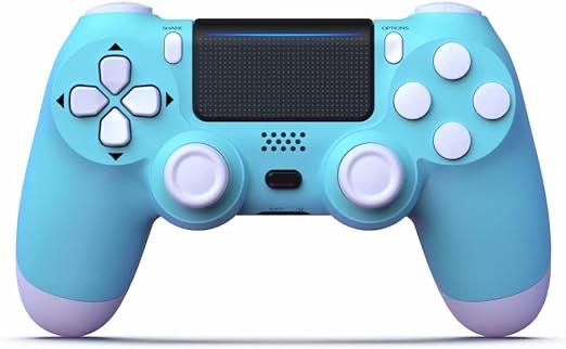 MOVONE Wireless Controller Dual Vibration Game Joystick Controller for PS4/ Slim/Pro/Windows PC,Compatible with PS4 Console