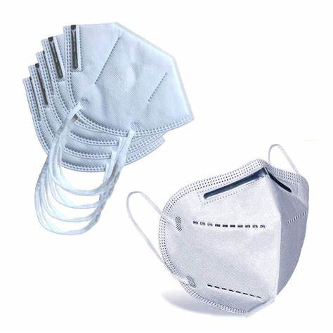 5-Ply Face Mask with Elastic Ear Loop (Pack of 5) Individually packed in Poly bag Adult