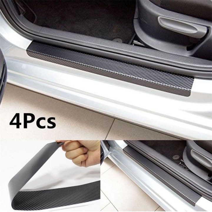 4PCS Car Door Sill Protector