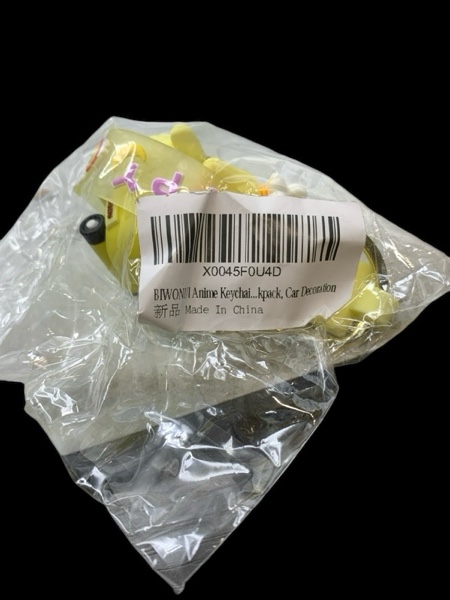 BIWONUI Anime Pompompurin Keychain With Lanyard, Backpack, Car Decoration