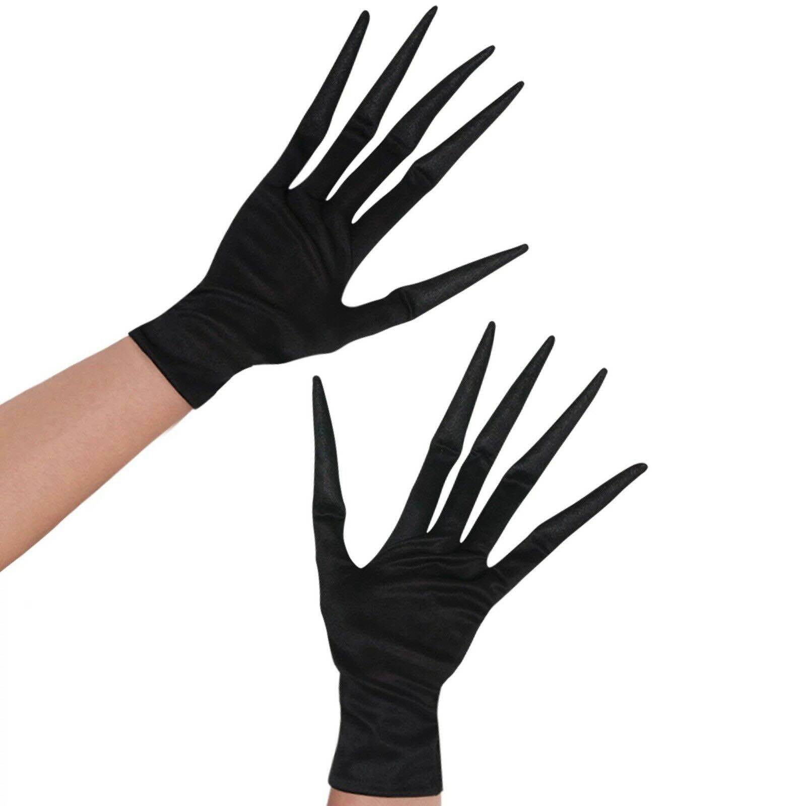Amscan Scary Gloves Long Narrow Pointed Fingers Kids Halloween Costume