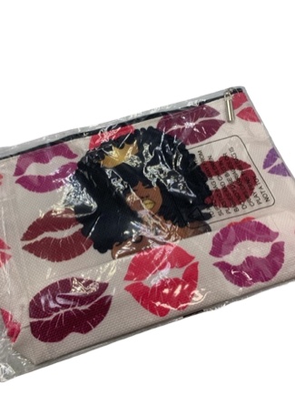 DJHUNG Black African American Women Girl Makeup Bag Inspirational Gifts for Women Funny Black Woman Travel Pouch for Bestie Teen Girls Best Friend Nurse Mom Colleague Birthday Christmas Beach