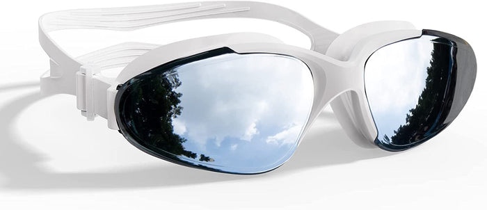 Super Penguin Swim Goggles, Anti-Fog Swimming Goggles for Women Men Adult, Wide View UV Protection No Leaking Swim Goggles