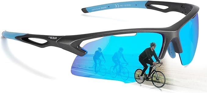 Polarized Cycling Sports Sunglasses for Men Women
