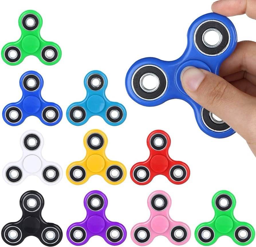 12 pcs Anti-Anxiety Fidget Spinner