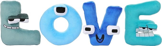 Zoarium Alphabet Lore Plush,'Love ' Valentines Day Gifts,Alphabet Lore Plush Animal Toys,Fun Stuffed Alphabet Lore Plush Figure Suitable Gift for Friends and Lovers