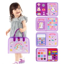 control future Birthday Gifts for 2 Year Old Girl - Fairy Toys Busy Board Kids Essentials Age 18 Months Toddler Activity Book 3 Yr Autistic Girls 2st Gift Ideas Creative Presents 2yr Learning Toy