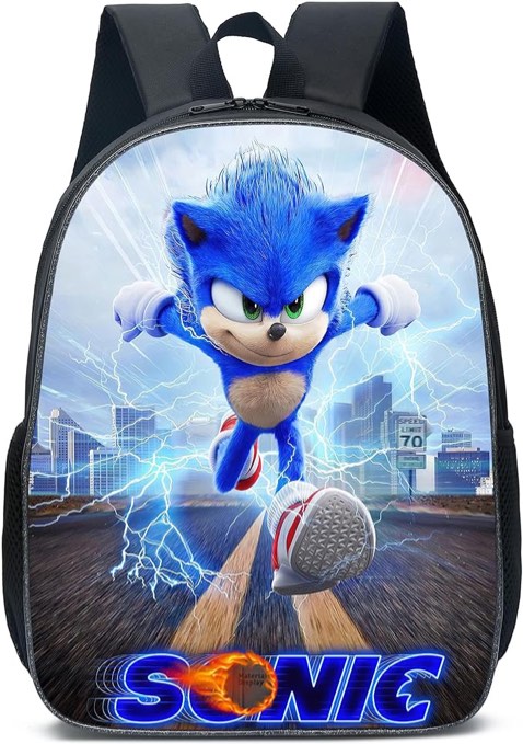 Heartis Cartoon Backpack 17 Inches Casual Sports Bag Waterproof Travel Boys Girls Laptop Backpack